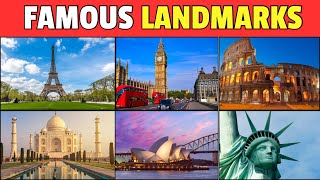 Landmarks of the World | 20 Famous Landmarks for Kids | Wonders of the World #landmarks #travel