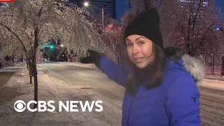 Winter storm turns fatal in Tennessee, ice covers trees and roads