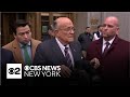 Rudy Giuliani says he's out of money