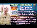 Kuliah Tambahan 22/11/2024 Ustaz Mohamad Azim Bin Zainal (Tok Pakir Melaka) UMAZ