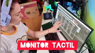 🖖🏻Monitor Tactil TD2230 - Perfecto para Multitareas, Streaming o Diseño 💕