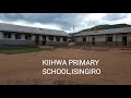 Gilbert of the school Health Parliament club, Kihwa Primary School, Isingiro