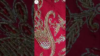 My Bride Gorgeous Embroidery Work Expensive Blouse Design Part- 4 #sabyasachi