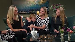 Teo lärde sig gå först vid 7 års ålder - Malou Efter tio (TV4)