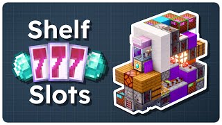 Tiny Shelf Slot Machine 🎰 | Minecraft Java 26.1.2 Redstone Tutorial (with @michael23b)