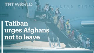 Taliban urges Afghans not to leave, say nothing to fear