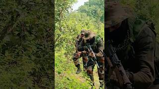 During search operation in the forest original video clip#India reserve battalion#force#shortvideo