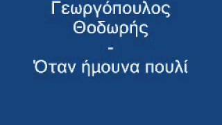 Γεωργόπουλος Θοδωρής - Όταν ήμουνα πουλί.wmv