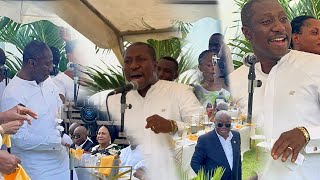 Afenyo-Markin Leads Choir to sing for Ex Prez Nana Addo and his Wife at J.B. Danquah Remembrance ❤️