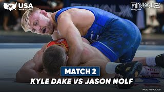 Kyle Dake vs. Jason Nolf | 2023 Final X Round 2