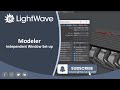 Lightwave 3D - Editing the Viewports
