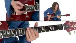 Robben Ford Guitar Lesson - V to I Chord Lines: 1 Demo - Solo Revolution: Diminished Lines