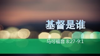 马可福音第十七课：基督是谁（第二部分）【马可福音8:27-9:1，1基督事件是出埃及事件，教会必须且主动站在法老面前。2耶稣是基督是王。3圣灵的宝剑，在台湾教会沦为人性按摩器或三温暖】