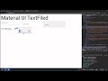 TextField Component | React Material UI