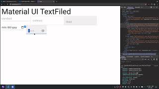 TextField Component | React Material UI