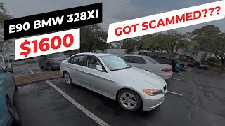 I got a e90 BMW 328xi from auction (IAA) worth it??????