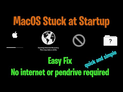 Mac Stuck at Update, Apple Logo, Loading Screen, Startup [Fixed] – No Internet Required [Easy Fast