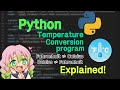 Python Beginner Project – Build a Temperature Converter (C ⇄ F)