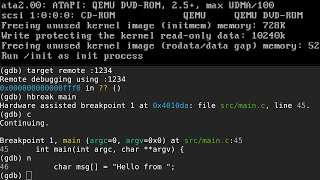 Building and debugging Linux virtual machines | assembly to snake #2