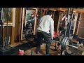 365 lbs 160 kg partial yates rows for 15