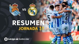 Resumen de Real Sociedad vs Real Madrid (3-1)