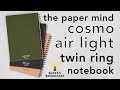 The Paper Mind Cosmo Air Light Twin Ring Notebook Review 4K