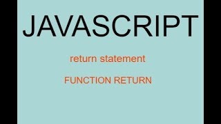 Beginner JavaScript Tutorial #7 || How to create Function && Return Statement|| thenewendrit