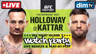 🔴UFC Fight Night: Holloway vs Kattar Live Stream Watch Party