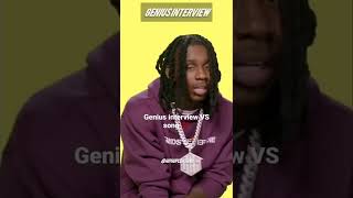 Polo G "Distraction" Genius Interview VS Song 💯 #polog #hiphop #rap #shorts #music #viral #song #fyp