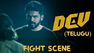 Dev (Telugu) - Fight Scene | Karthi | Rakul Preet Singh | Prakash Raj