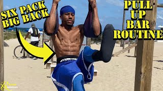 BEST SIX PACK ABS WORKOUT | Using the Pull Up Bar Only | GONEX AB Straps | RipRight