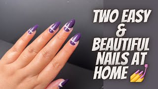 Simple and Easy Nail Art at Home 🏡| Easy Nail art for beginners ✨💅|