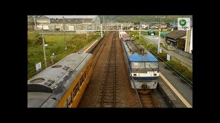 【のどかな幹線】山陽本線115系＆EF210-128+貨物列車　富海駅発着～通過　JR Sanyo Line