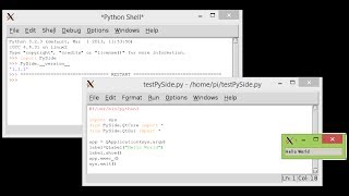 Install PySide for Python 3 on Raspberry Pi