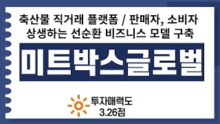 [IPO/공모주/청구] 미트박스글로벌, 축산물 직거래 플랫폼/판매자, 소비자 상생하는 선순환 비즈니스 모델 구축