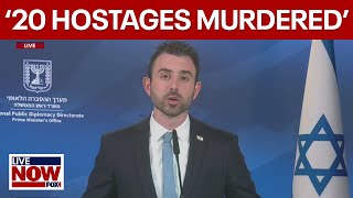 Israel-Hamas war: Israeli Govt. on hostage operations | LiveNOW from FOX