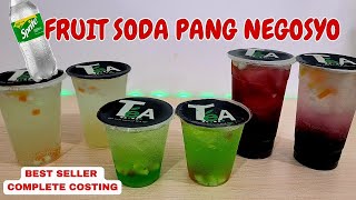 ALIN ANG MAS MALAKI ANG TUBO? PER CUP OR 3 FOR 100? FRUIT SODA BUSINESS | Tipid Tips atbp