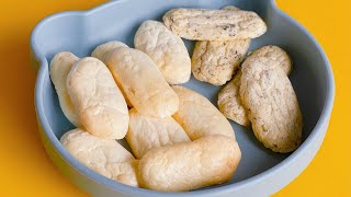 CÁCH LÀM BÁNH GẠO NƯỚNG CHO BÉ ĂN DẶM | Món ăn cho bé