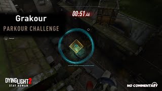 Grakour, New Parkour Challenge Getting Gold | Dying Light 2