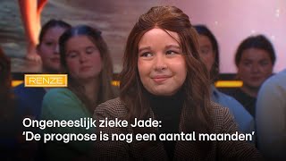 Ongeneeslijk zieke Jade blijft hoopvol: 'Voel me een blij en gelukkig meisje' | RENZE