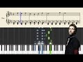 Coldplay - Hymn For The Weekend - Piano Tutorial + Sheets