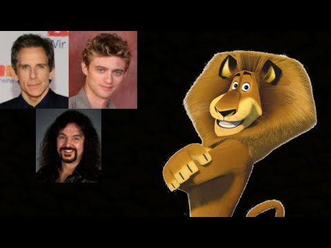 Who voices Alex the lion’s dad?