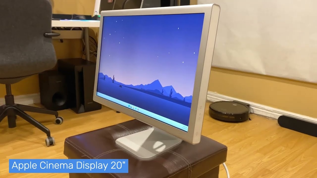 Apple Cinema Display 2004 - YouTube