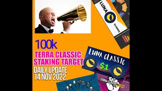 Terra Luna Classic today Staking 🌻LUNC 11 100MILLION  STAKING 🌼Terra Luna Classic Price🌞