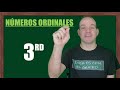 nÚmeros ordinales y cardinales en inglÉs