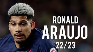 Ronald Araujo 2023 - Best Tackles, Skills \u0026 Defence | HD