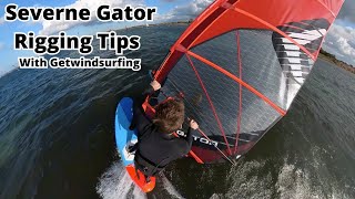 Severne Gator rigging guide with Getwindsurfing