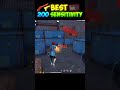 top 3 most dangerous 200 sensitivity setting 🔥 best headshot sensitivity in mobile