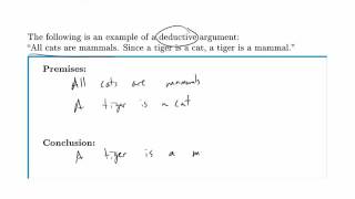 Logic Example: Deductive Argument