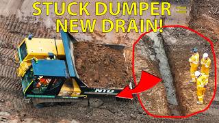 Whitchurch Canal Breach Update, Dumper Issues Lead To New Drain Being Dug!